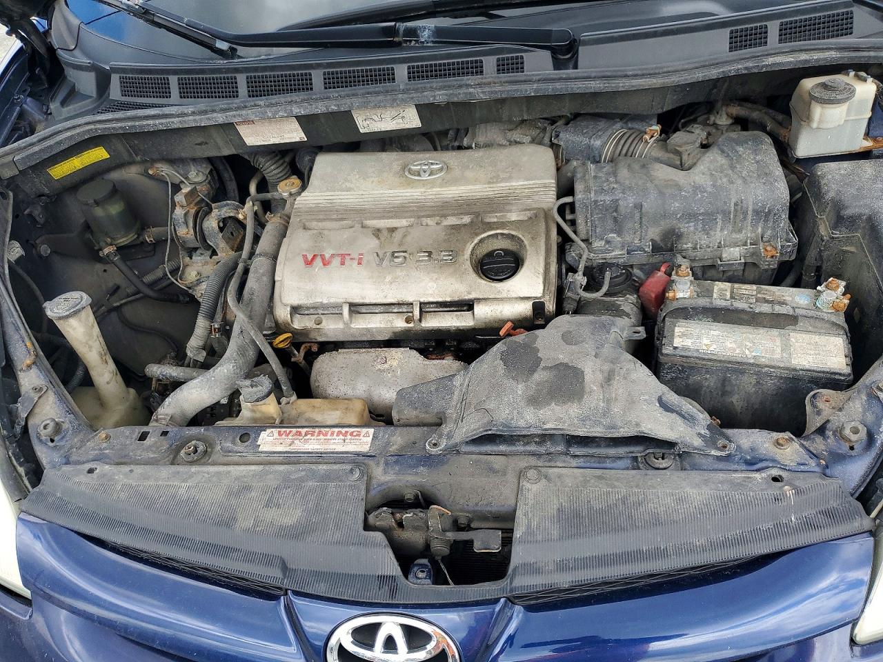 2006 Toyota Sienna Ce Blue vin: 5TDZA29C36S398968