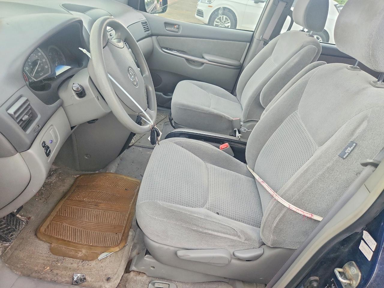 2006 Toyota Sienna Ce Blue vin: 5TDZA29C36S486502