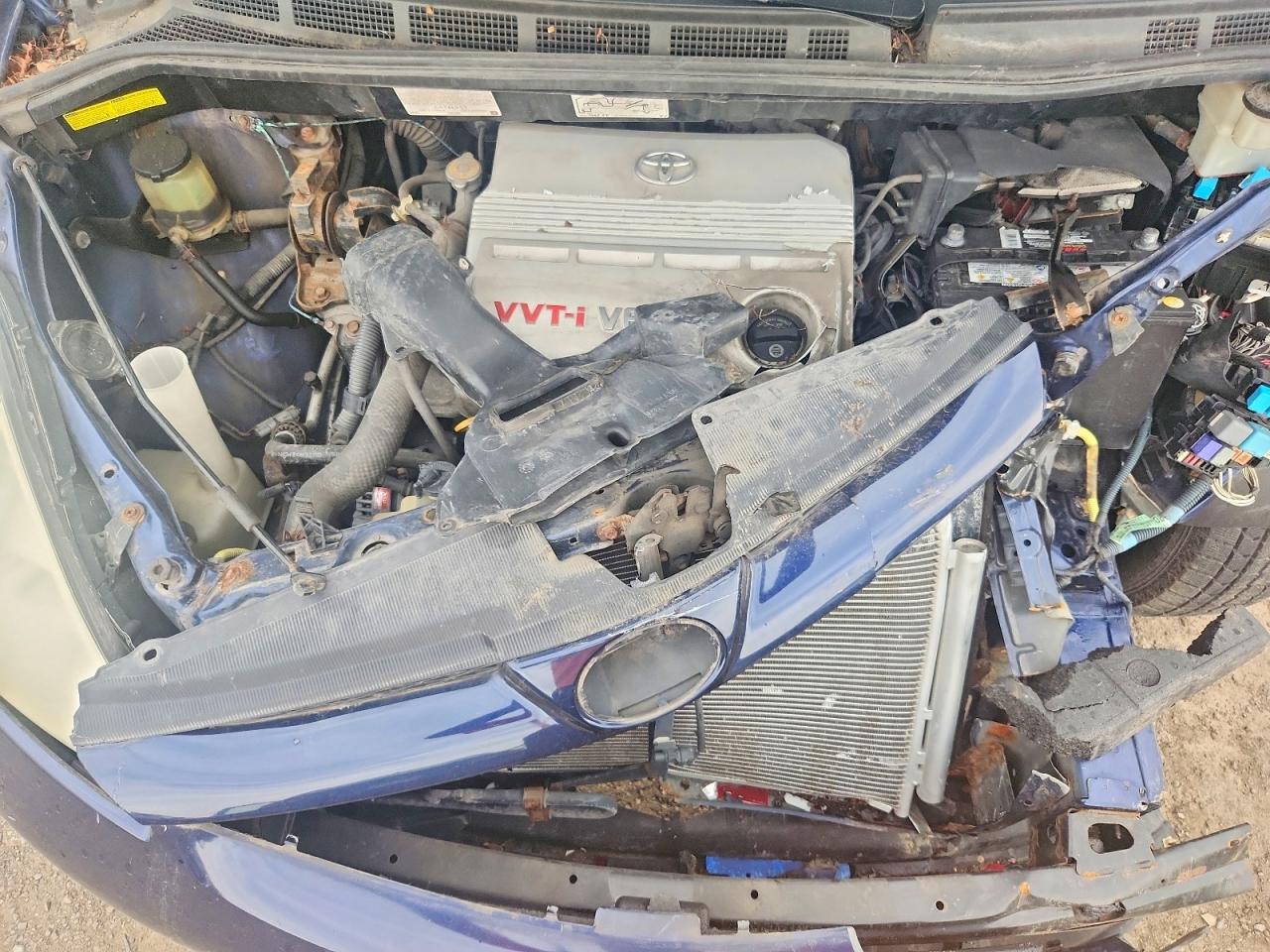 2006 Toyota Sienna Ce Blue vin: 5TDZA29C36S486502