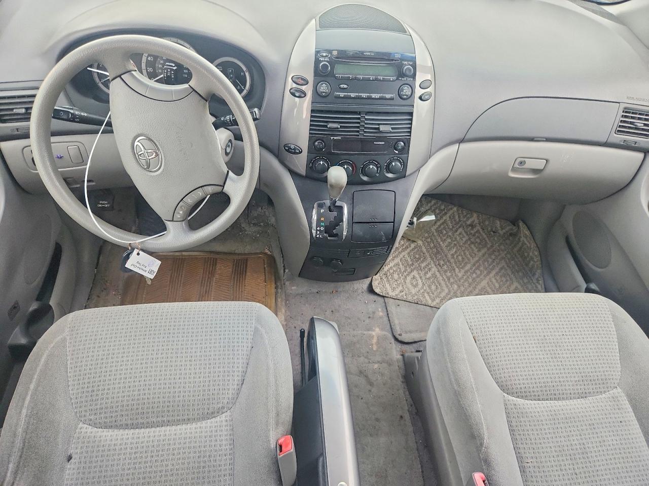 2006 Toyota Sienna Ce Blue vin: 5TDZA29C36S486502