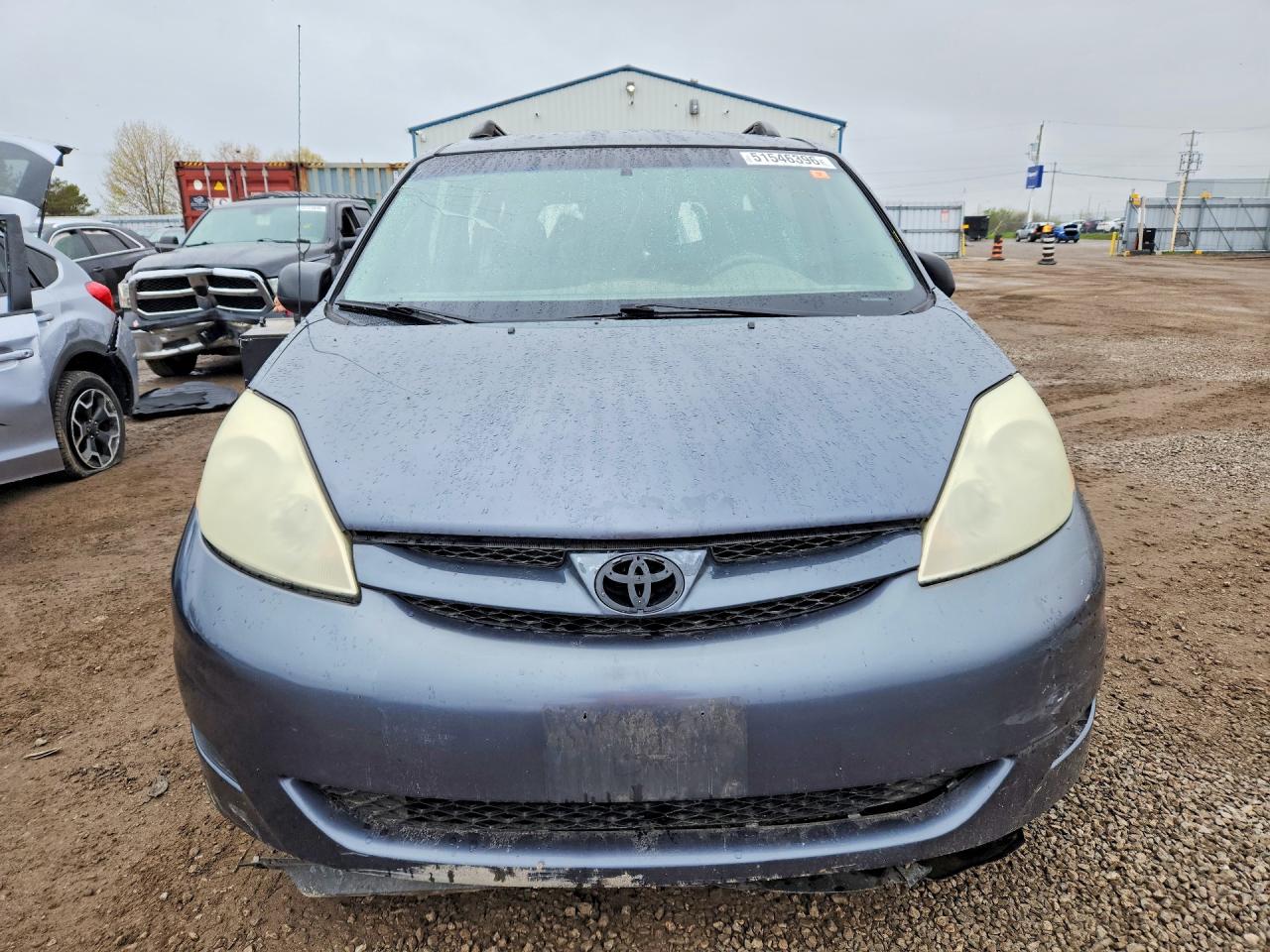 2006 Toyota Sienna Gray vin: 5TDZA29CX6S476842