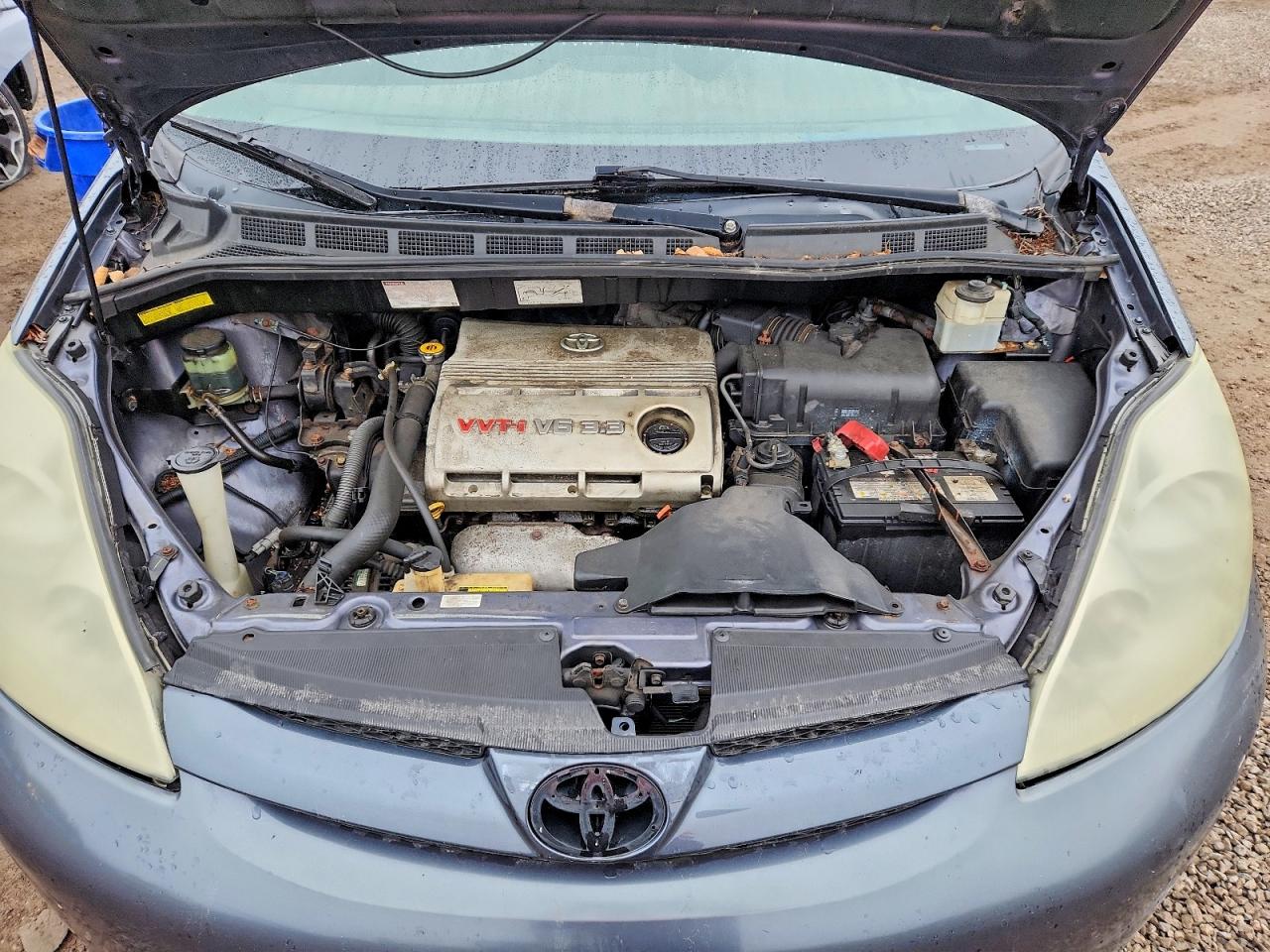 2006 Toyota Sienna Gray vin: 5TDZA29CX6S476842