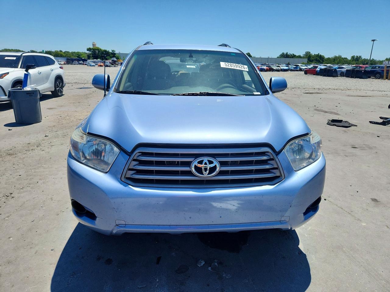 2010 Toyota Highlander Base Синий vin: 5TDZA3EH0AS002642