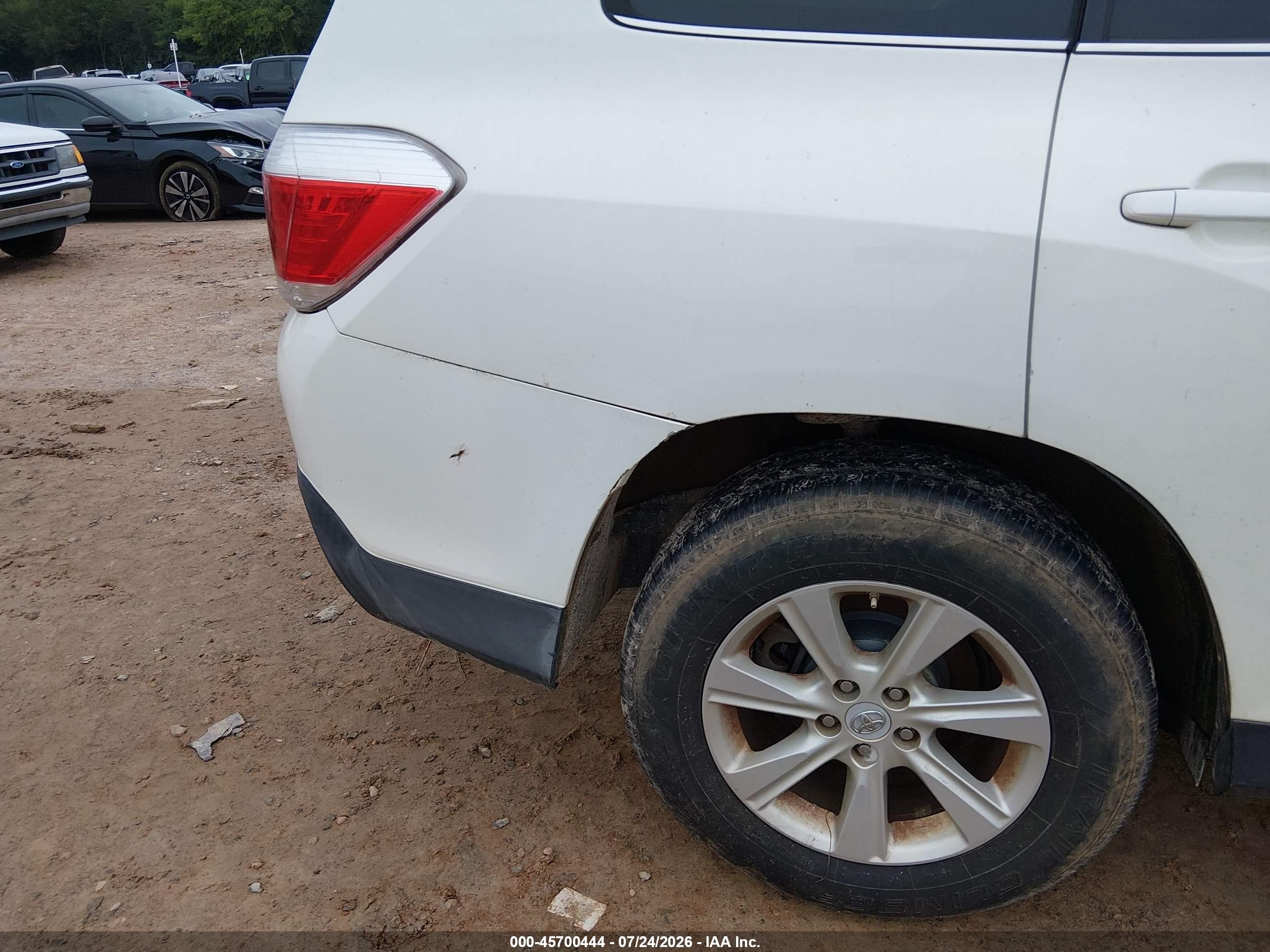 2011 Toyota Highlander Se White vin: 5TDZA3EH0BS010970