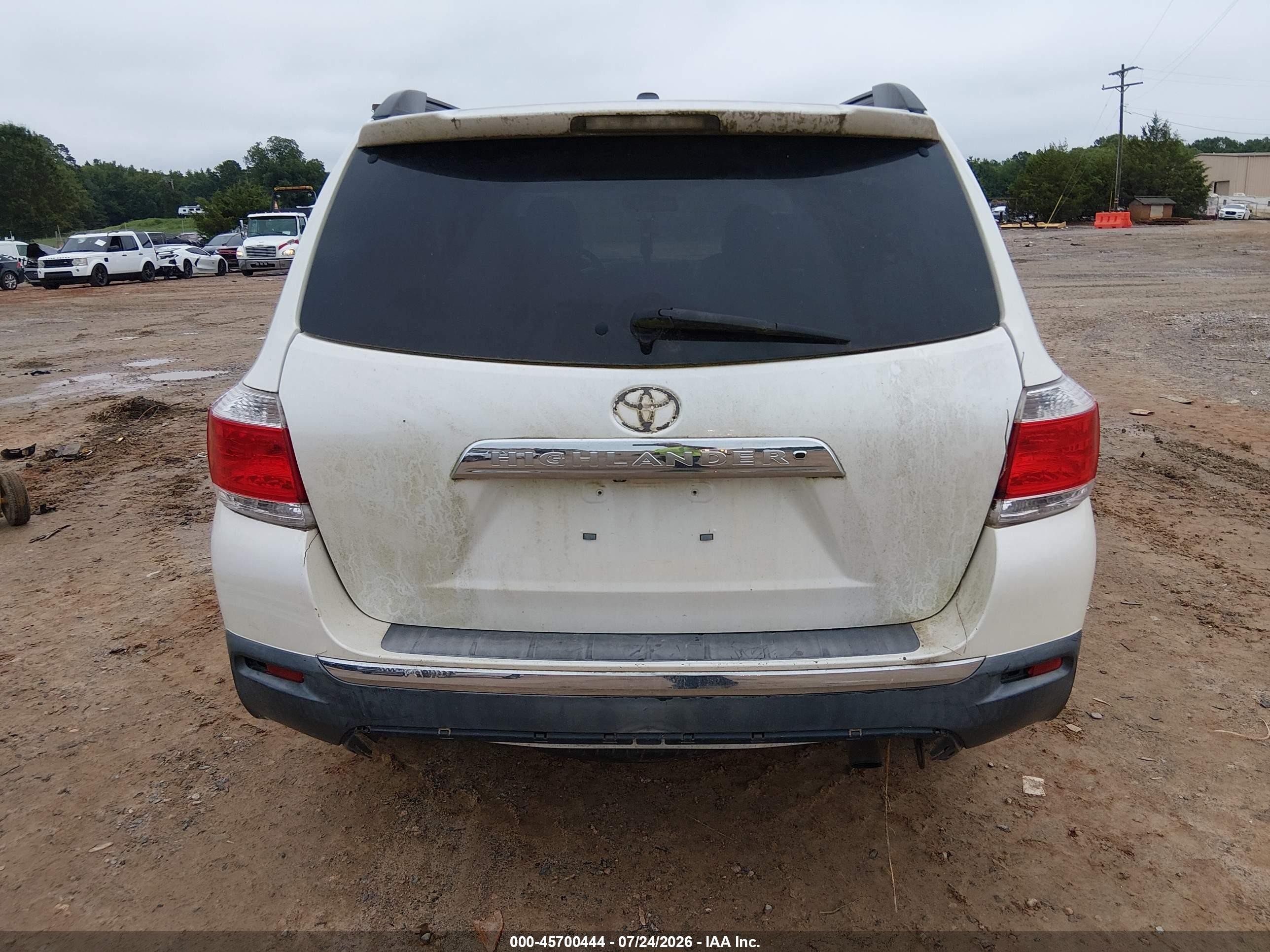 2011 Toyota Highlander Se White vin: 5TDZA3EH0BS010970