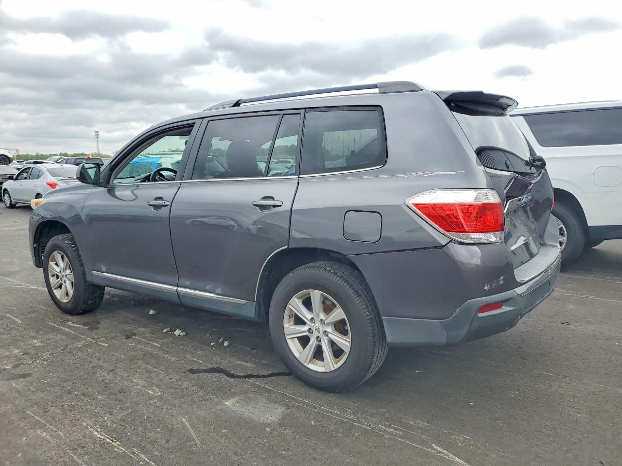 2012 Toyota Highlander Base Gray vin: 5TDZA3EH0CS022277