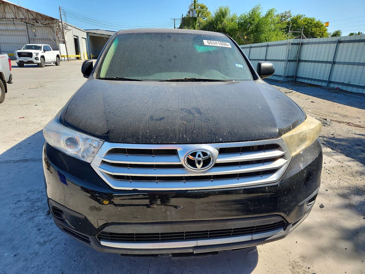 2013 Toyota Highlander Base Black vin: 5TDZA3EH1DS038330
