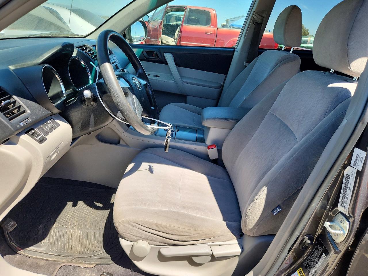 2012 Toyota Highlander Base Gray vin: 5TDZA3EH2CS020479