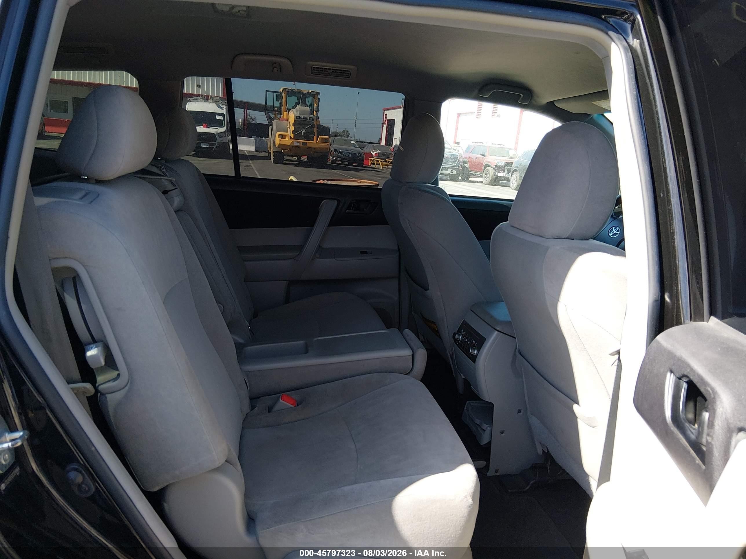 2012 Toyota Highlander   Black vin: 5TDZA3EH3CS019468