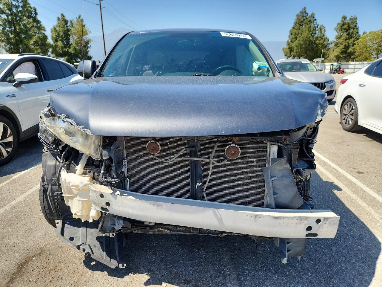 2012 Toyota Highlander Base Gray vin: 5TDZA3EH3CS021995
