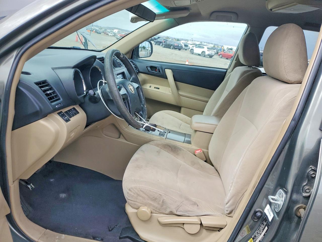 2012 Toyota Highlander Base Green vin: 5TDZA3EH3CS028879