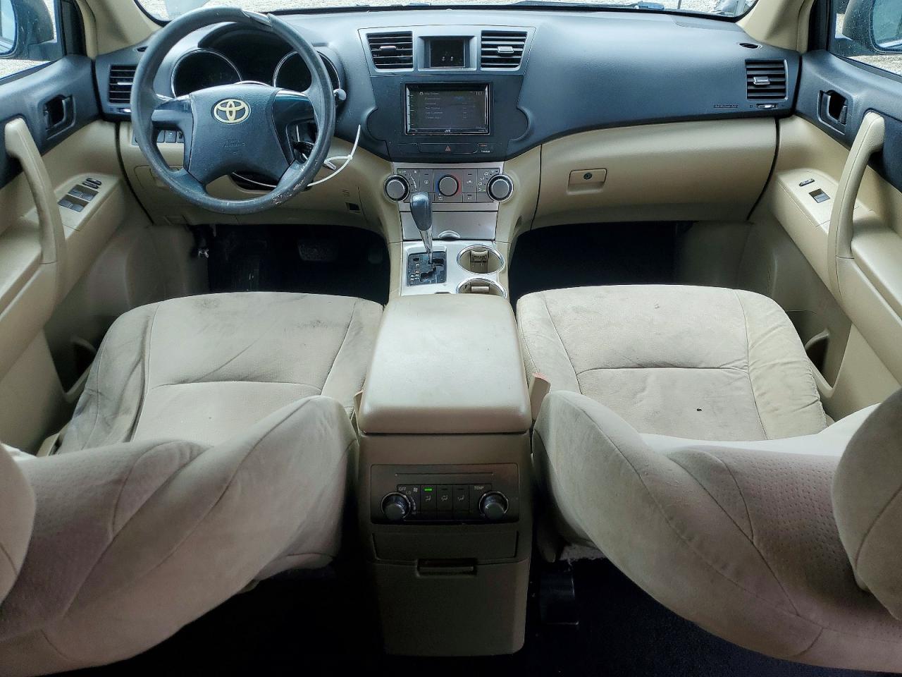 2012 Toyota Highlander Base Green vin: 5TDZA3EH3CS028879