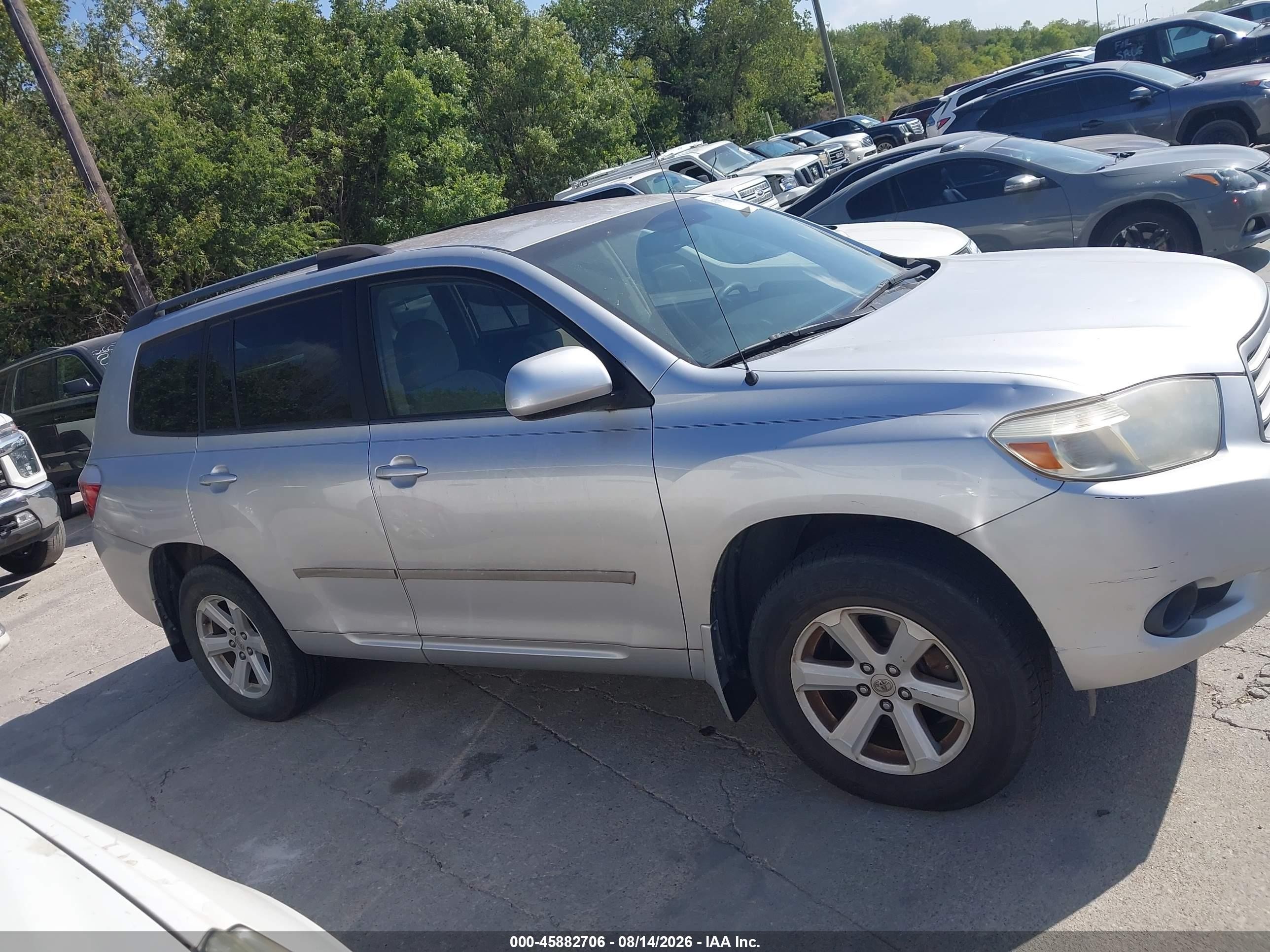 2010 Toyota Highlander   Gray vin: 5TDZA3EH4AS001641