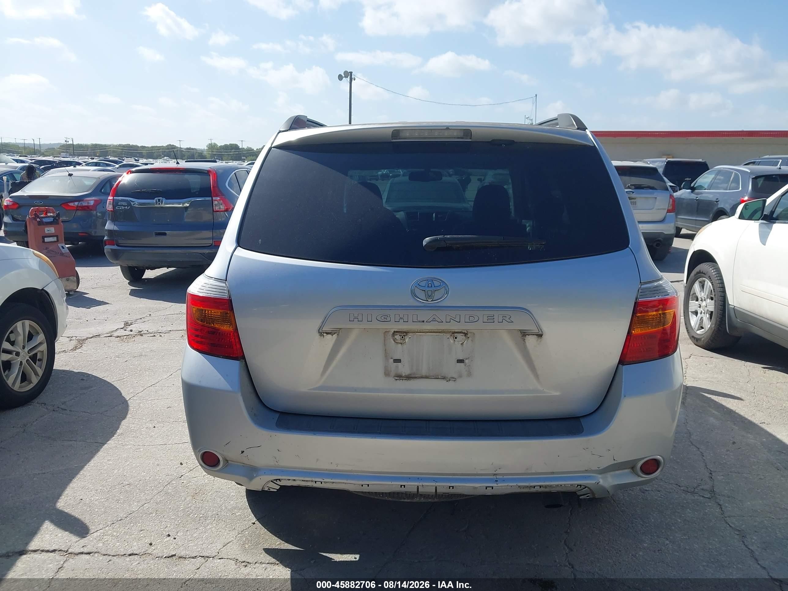 2010 Toyota Highlander   Gray vin: 5TDZA3EH4AS001641