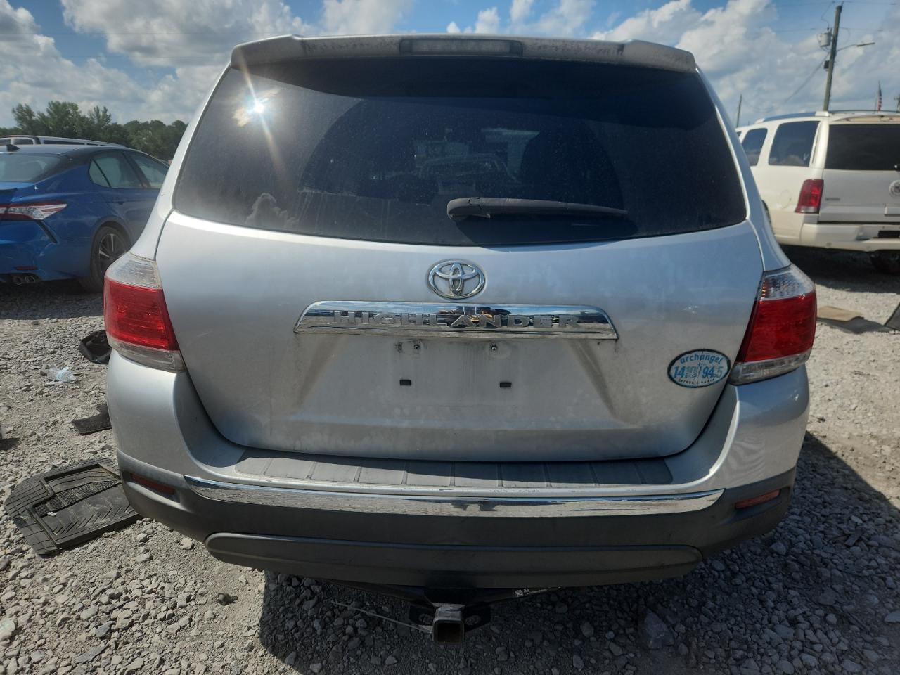 2012 Toyota Uk Серебряный vin: 5TDZA3EH5CS018497