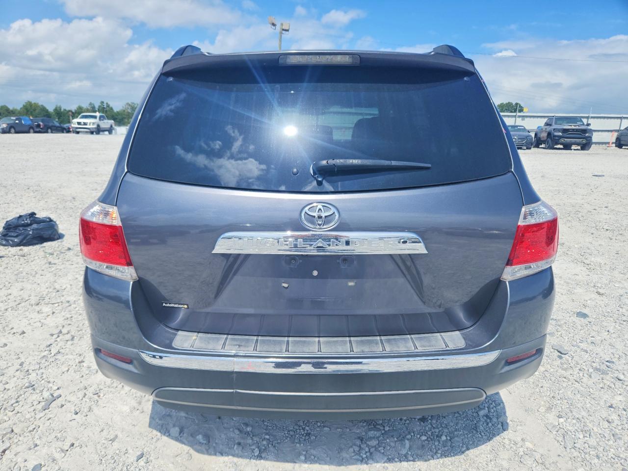2013 Toyota Highlander Plus Серый vin: 5TDZA3EH5DS043000