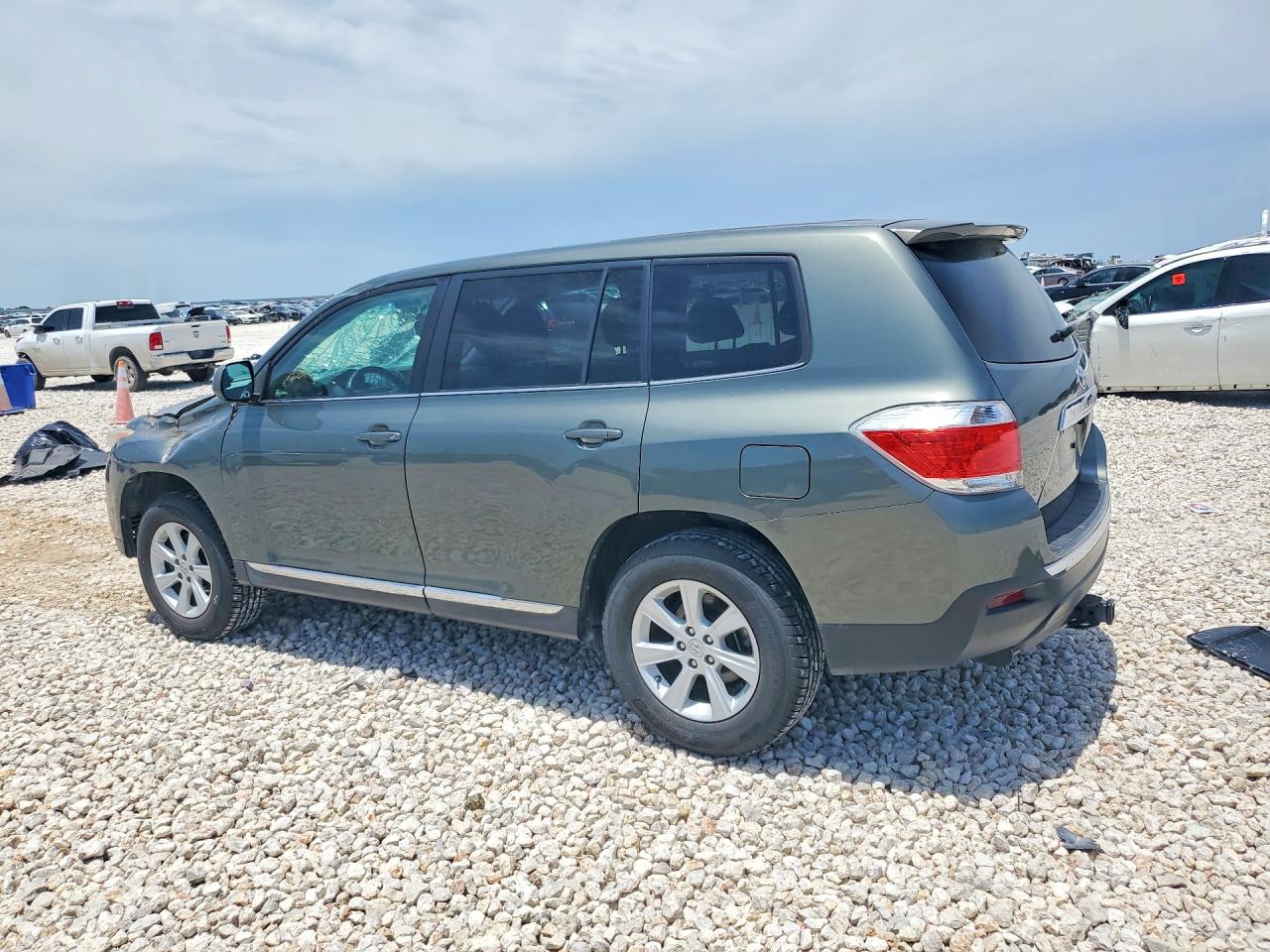 2013 Toyota Highlander Base Charcoal vin: 5TDZA3EH5DS043580