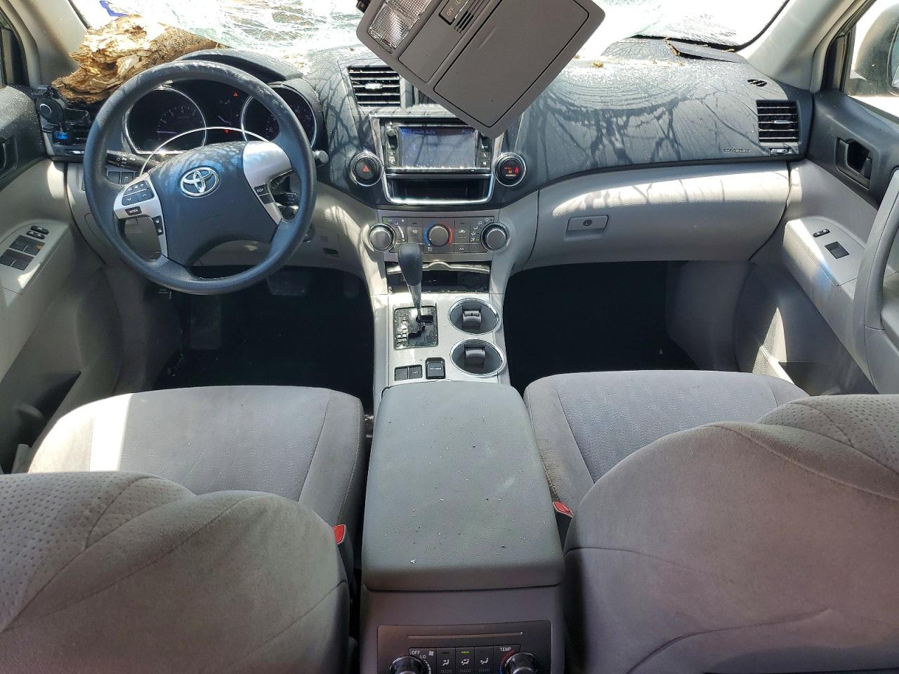 2013 Toyota Highlander Base Charcoal vin: 5TDZA3EH5DS043580