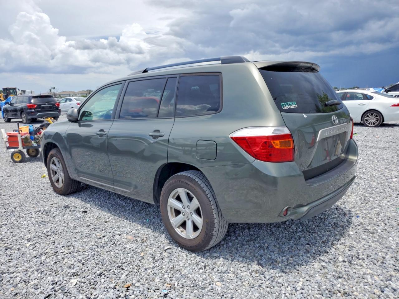 2010 Toyota Highlander Base Gray vin: 5TDZA3EH6AS003178