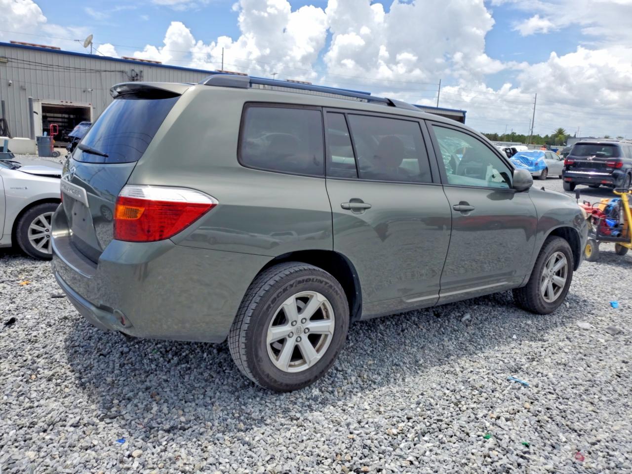 2010 Toyota Highlander Base Gray vin: 5TDZA3EH6AS003178