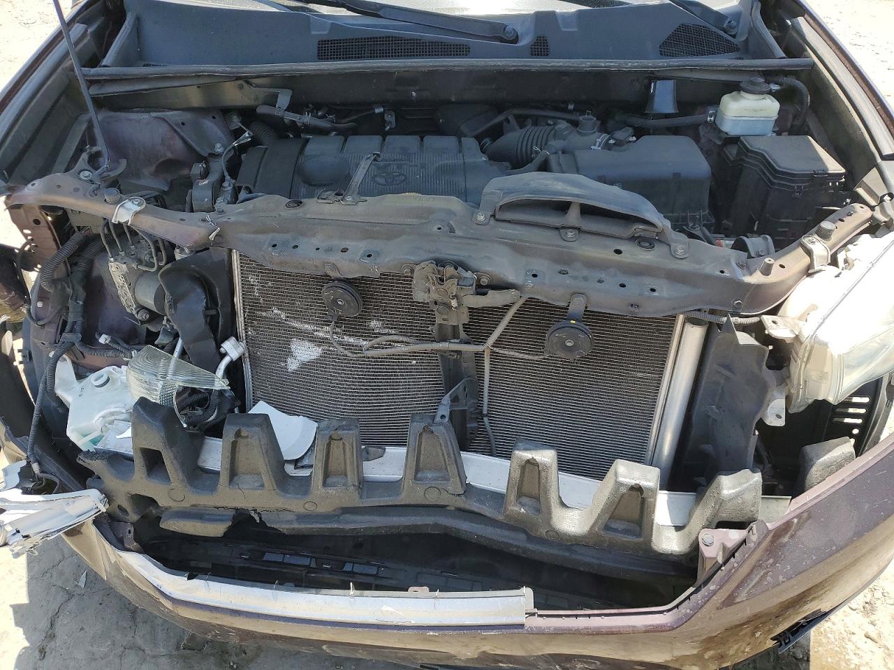 2012 Toyota Highlander Base Бордовый vin: 5TDZA3EH7CS030702