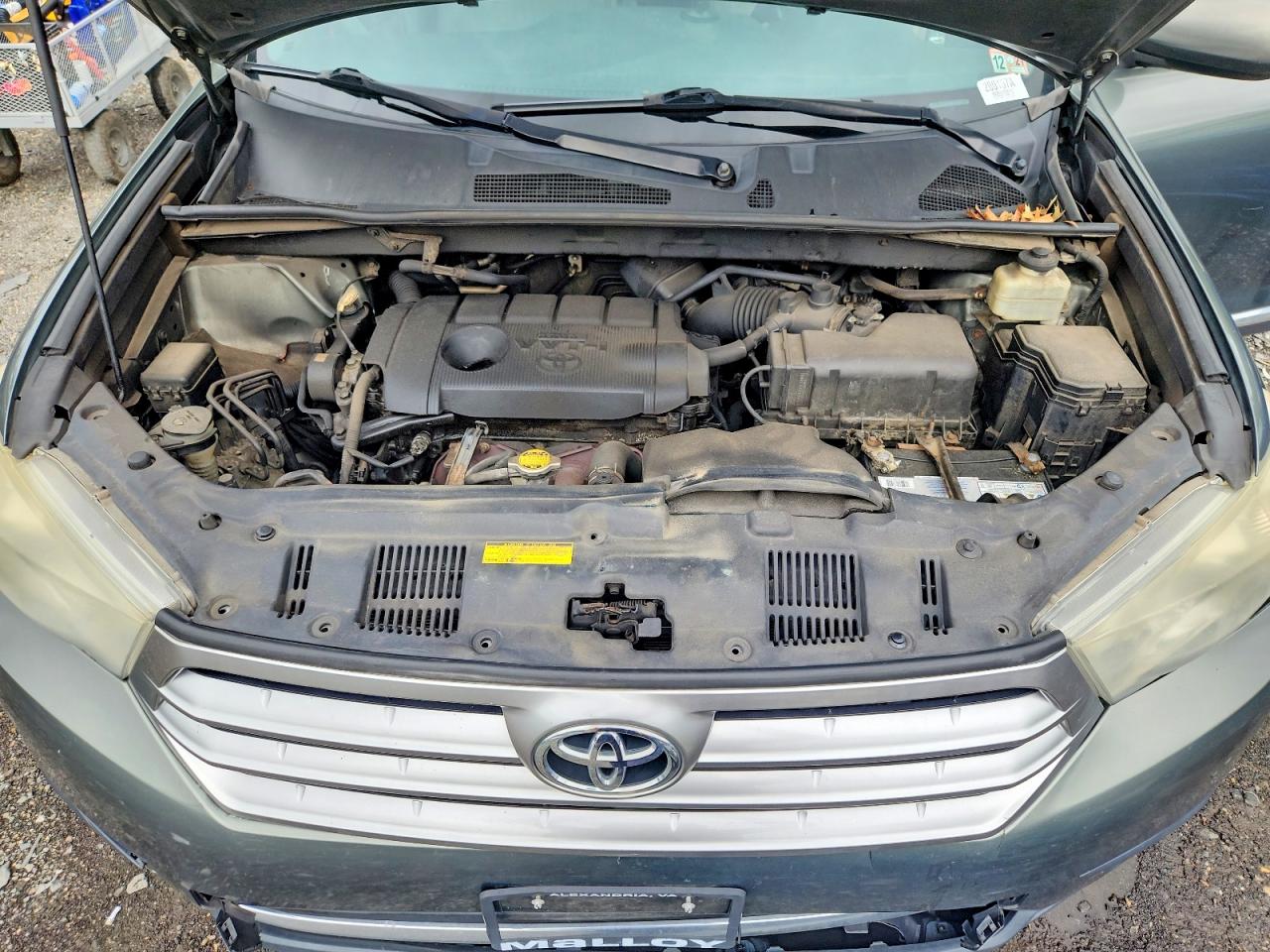 2013 Toyota Highlander Base Gray vin: 5TDZA3EH7DS031981