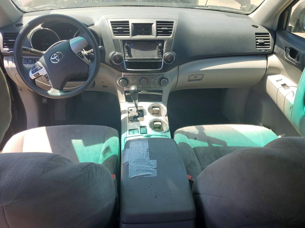 2013 Toyota Highlander Base Темно-бордовый vin: 5TDZA3EH7DS040695