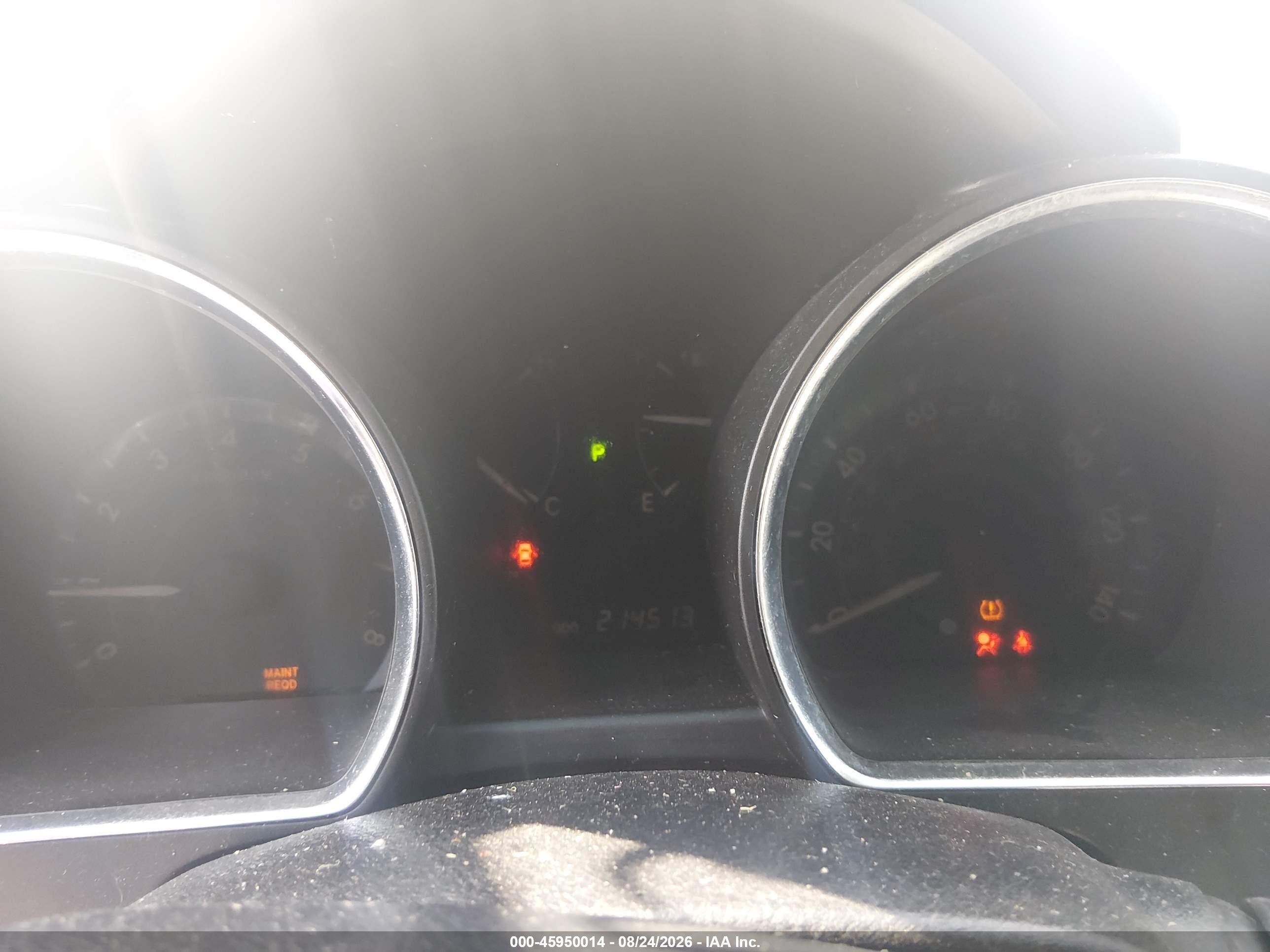 2010 Toyota Highlander   Бордовый vin: 5TDZA3EH8AS003022