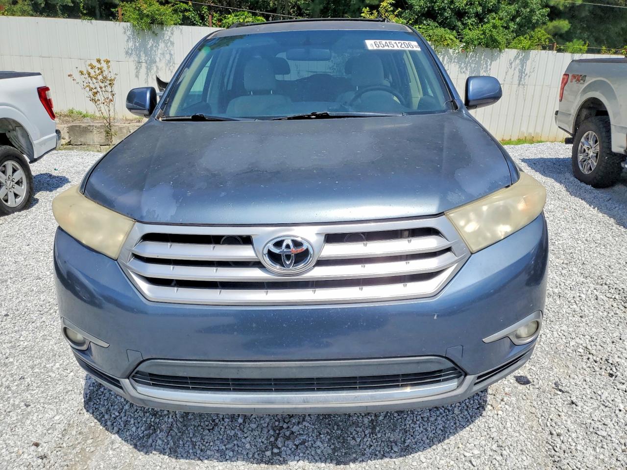 2011 Toyota Highlander Base Синий vin: 5TDZA3EH8BS007735