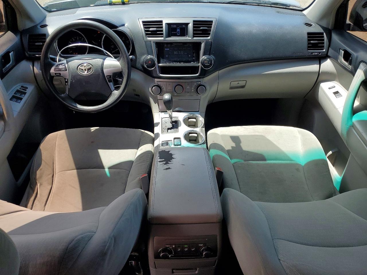 2013 Toyota Highlander Plus Серый vin: 5TDZA3EH8DS038468