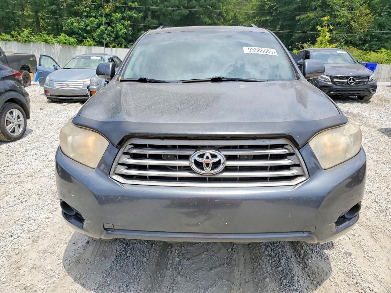 2010 Toyota Highlander Base Серый vin: 5TDZA3EH9AS005622