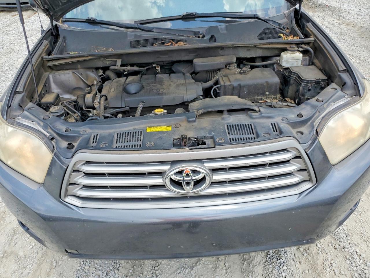 2010 Toyota Highlander Base Серый vin: 5TDZA3EH9AS005622