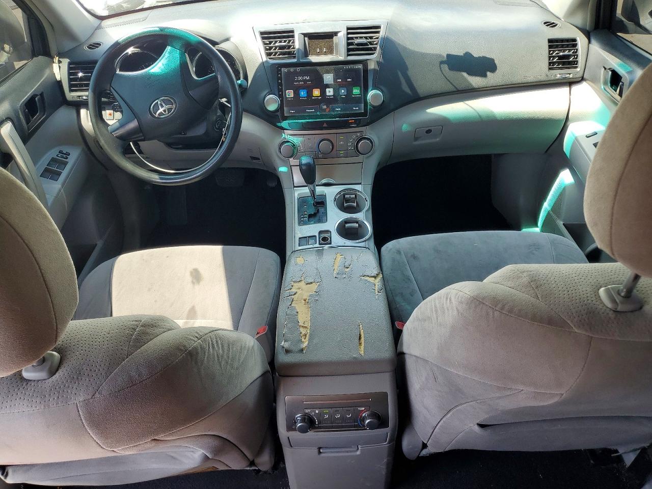 2011 Toyota Highlander Base White vin: 5TDZA3EH9BS012913