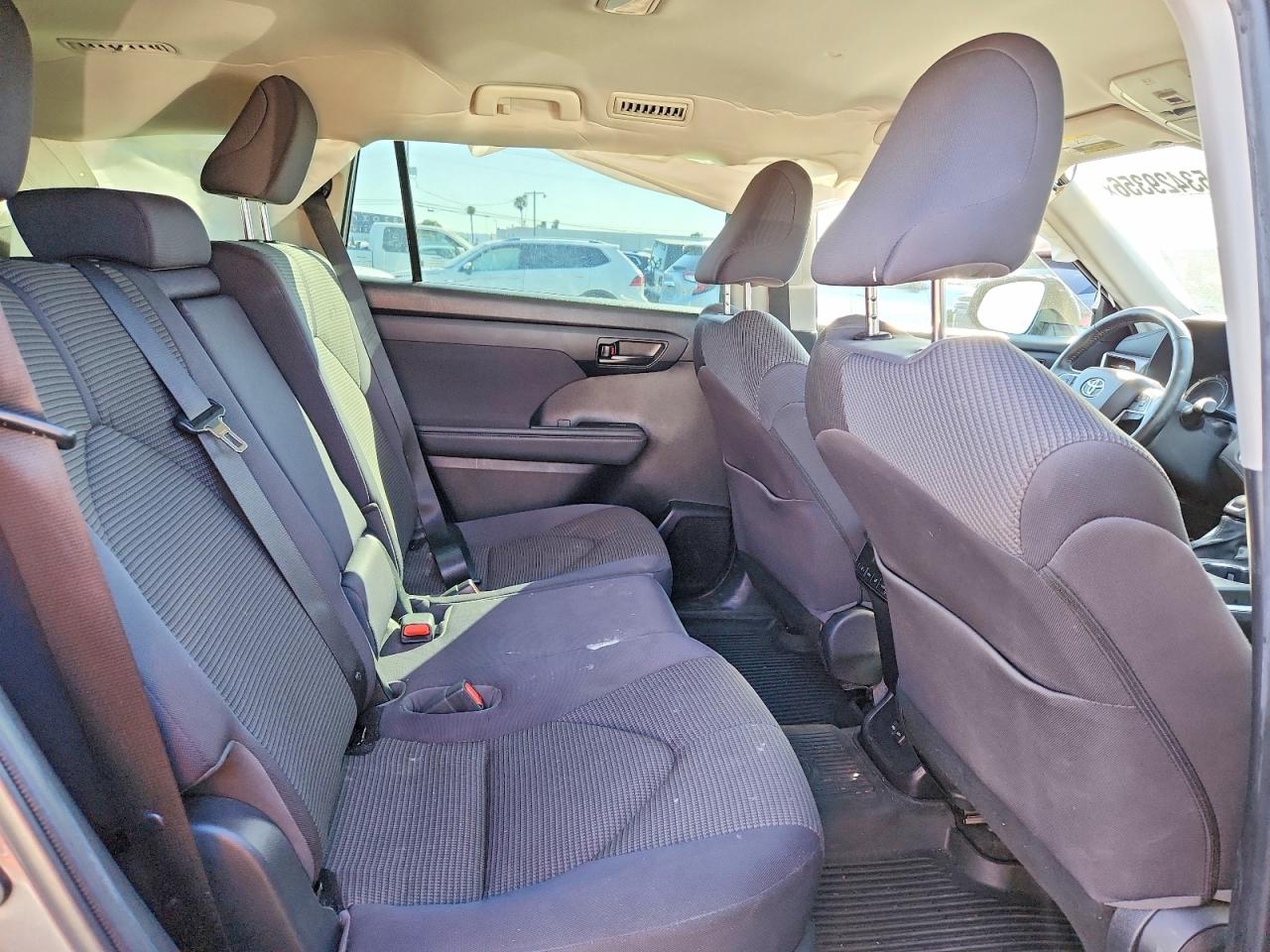 2022 Toyota Highlander Hybrid Le Угольный vin: 5TDZARAH4NS516816