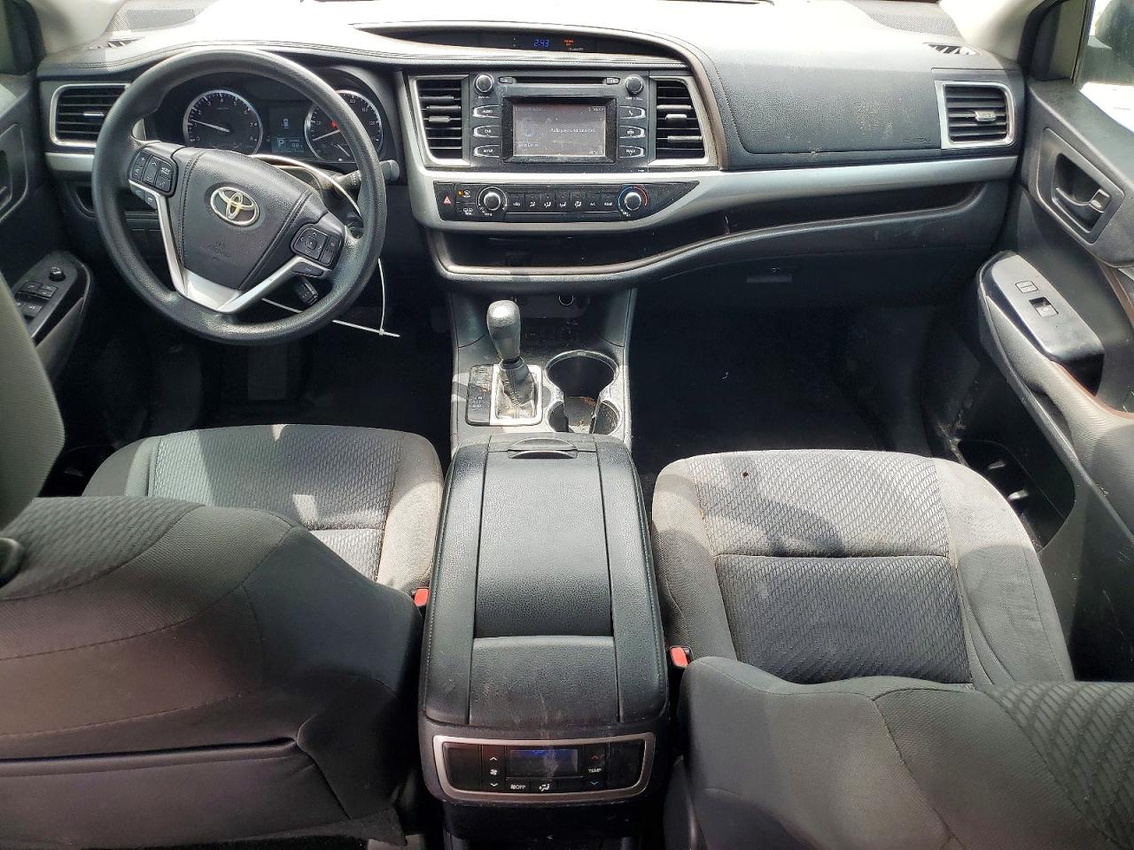 2014 Toyota Highlander Le Белый vin: 5TDZARFH1ES005010
