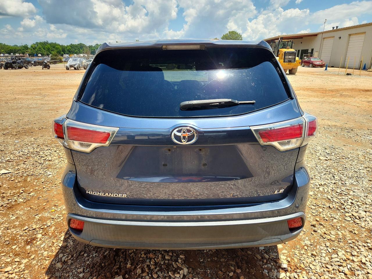 2014 Toyota Highlander Le Blue vin: 5TDZARFH5ES008315