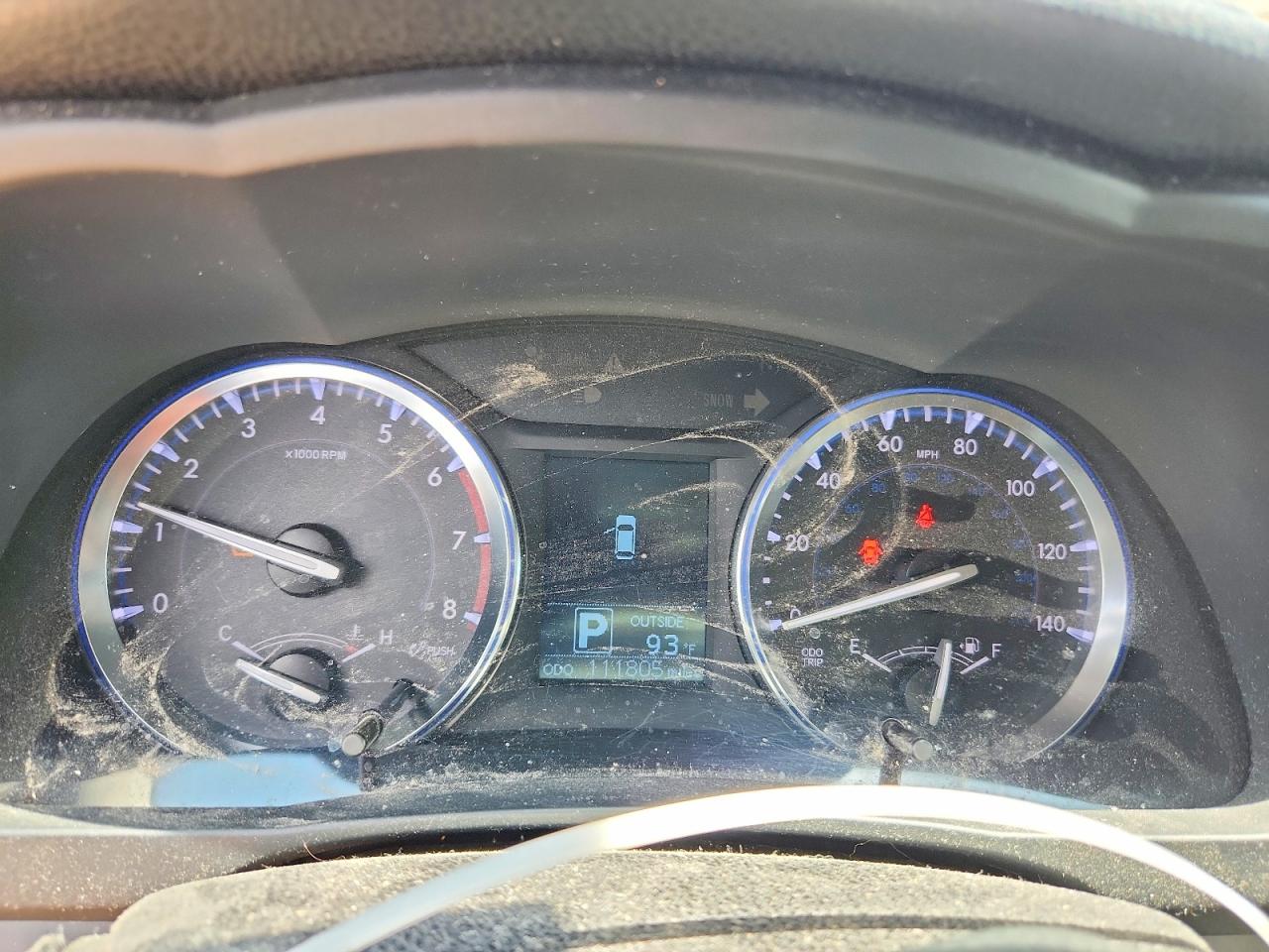2014 Toyota Highlander Le Blue vin: 5TDZARFH5ES008315