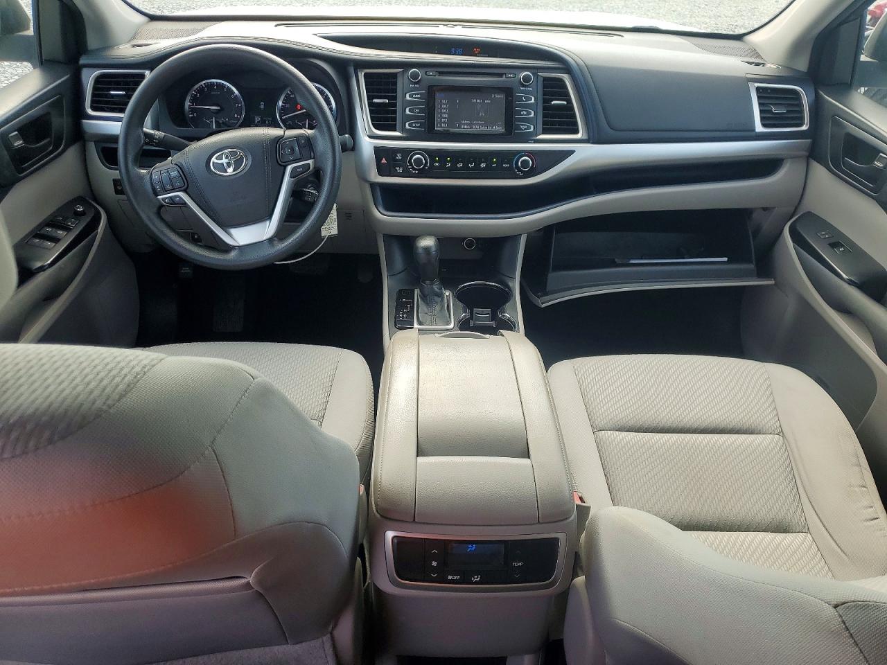 2015 Toyota Highlander Le White vin: 5TDZARFH9FS016905