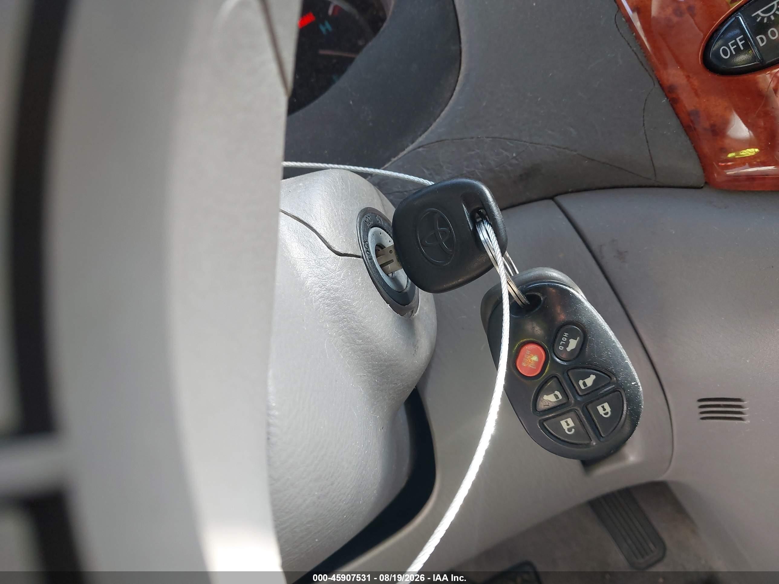 2007 Toyota Sienna Xle Turquoise vin: 5TDZK22C07S047329