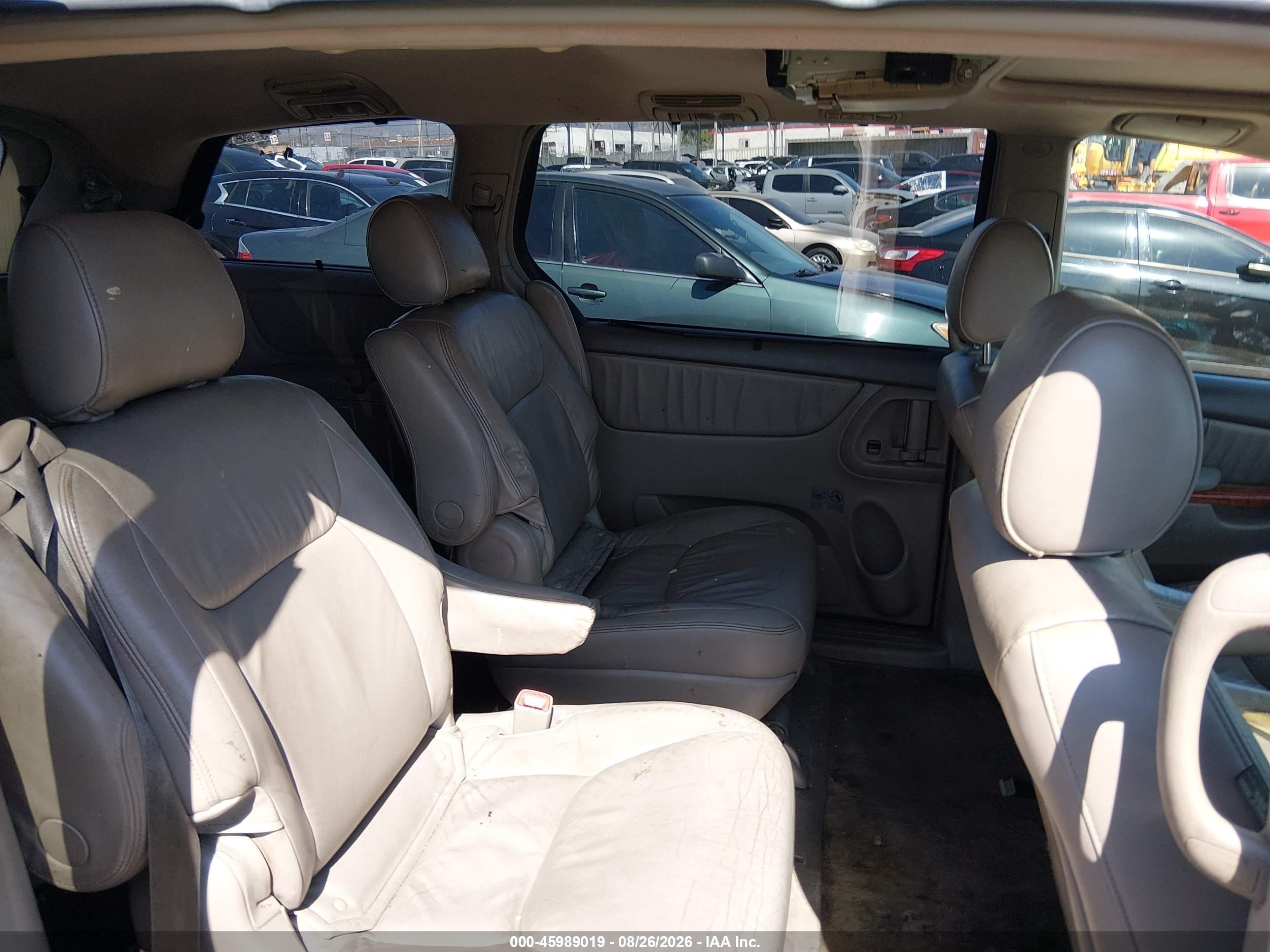 2008 Toyota Sienna Xle Burgundy vin: 5TDZK22C08S194607
