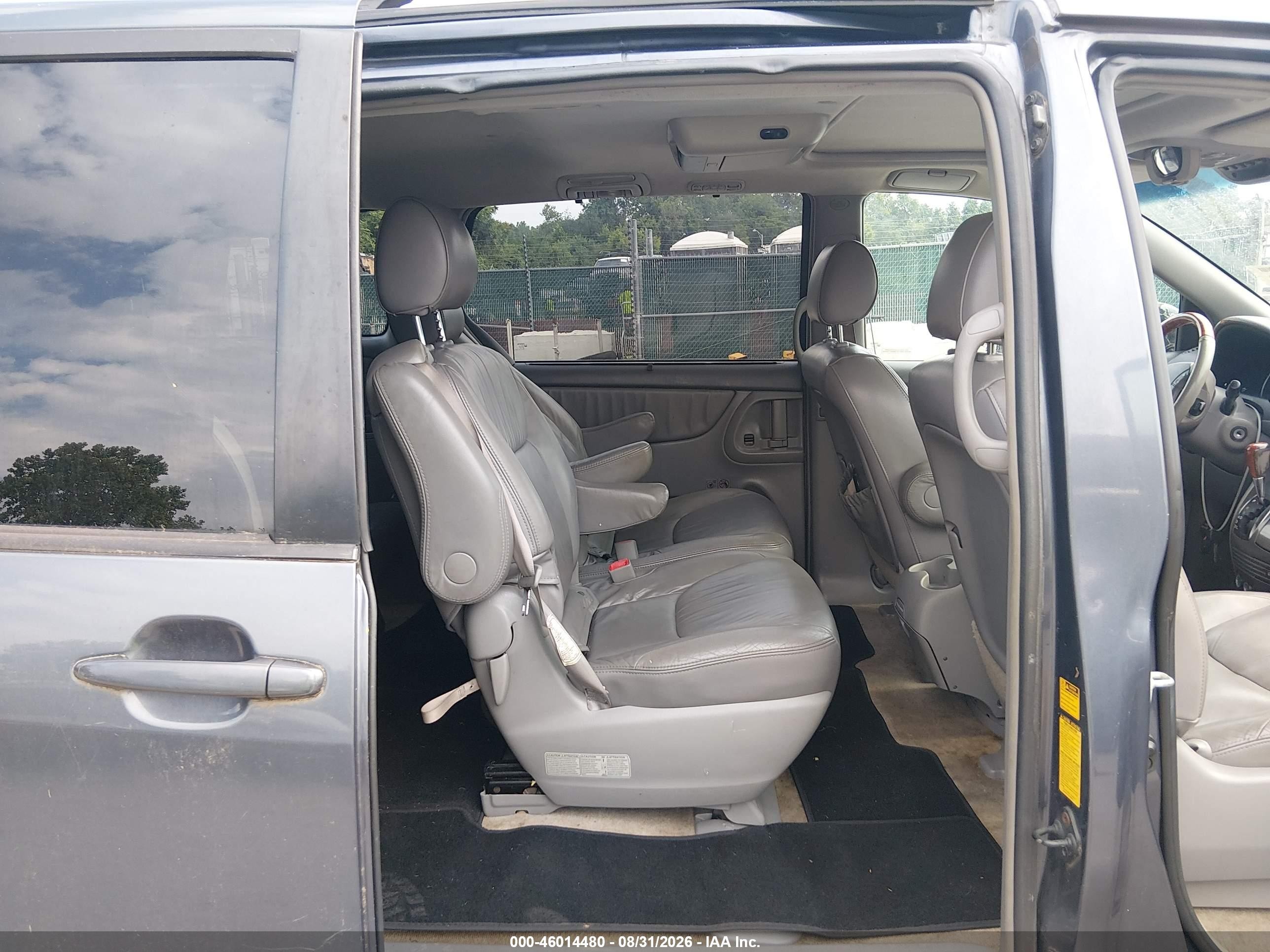 2008 Toyota Sienna Limited Gray vin: 5TDZK22C18S166931