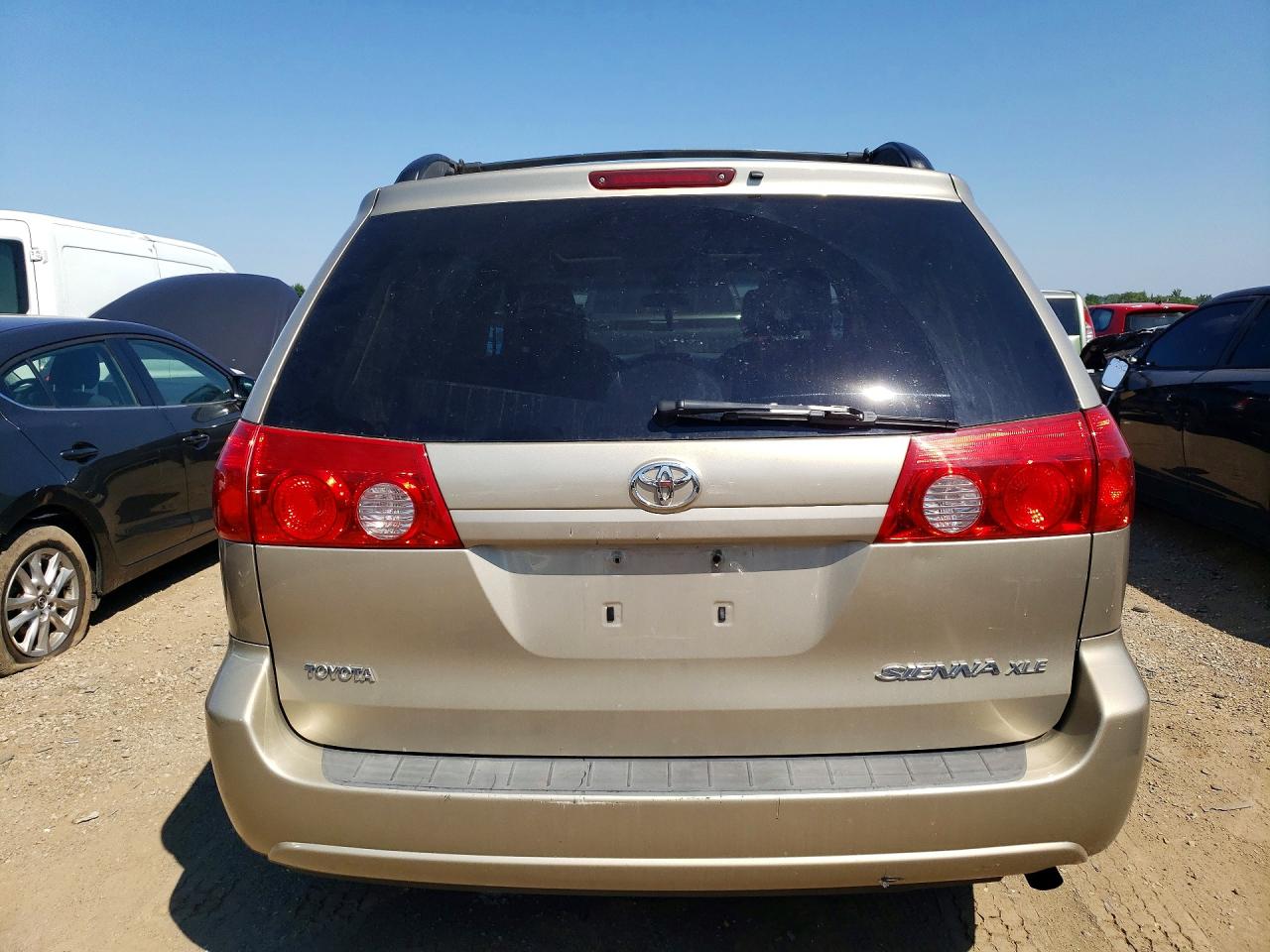 2008 Toyota Sienna Xle Tan vin: 5TDZK22C18S205372