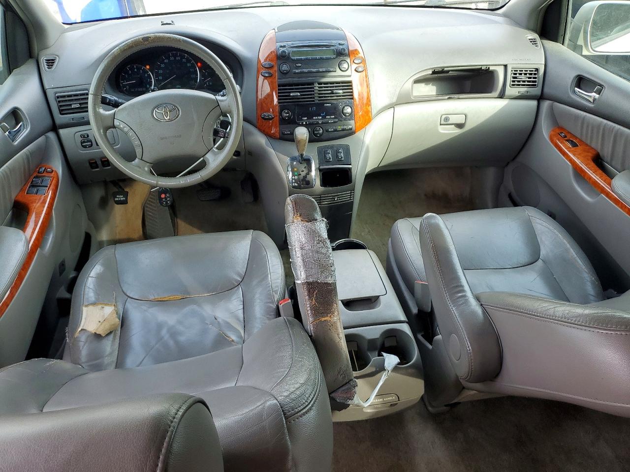2008 Toyota Sienna Xle Серебряный vin: 5TDZK22C18S217084