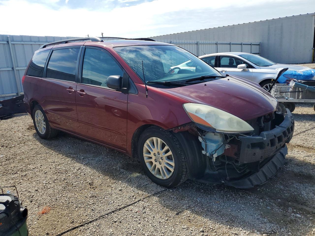 2009 Toyota Sienna Xle Maroon vin: 5TDZK22C19S234288