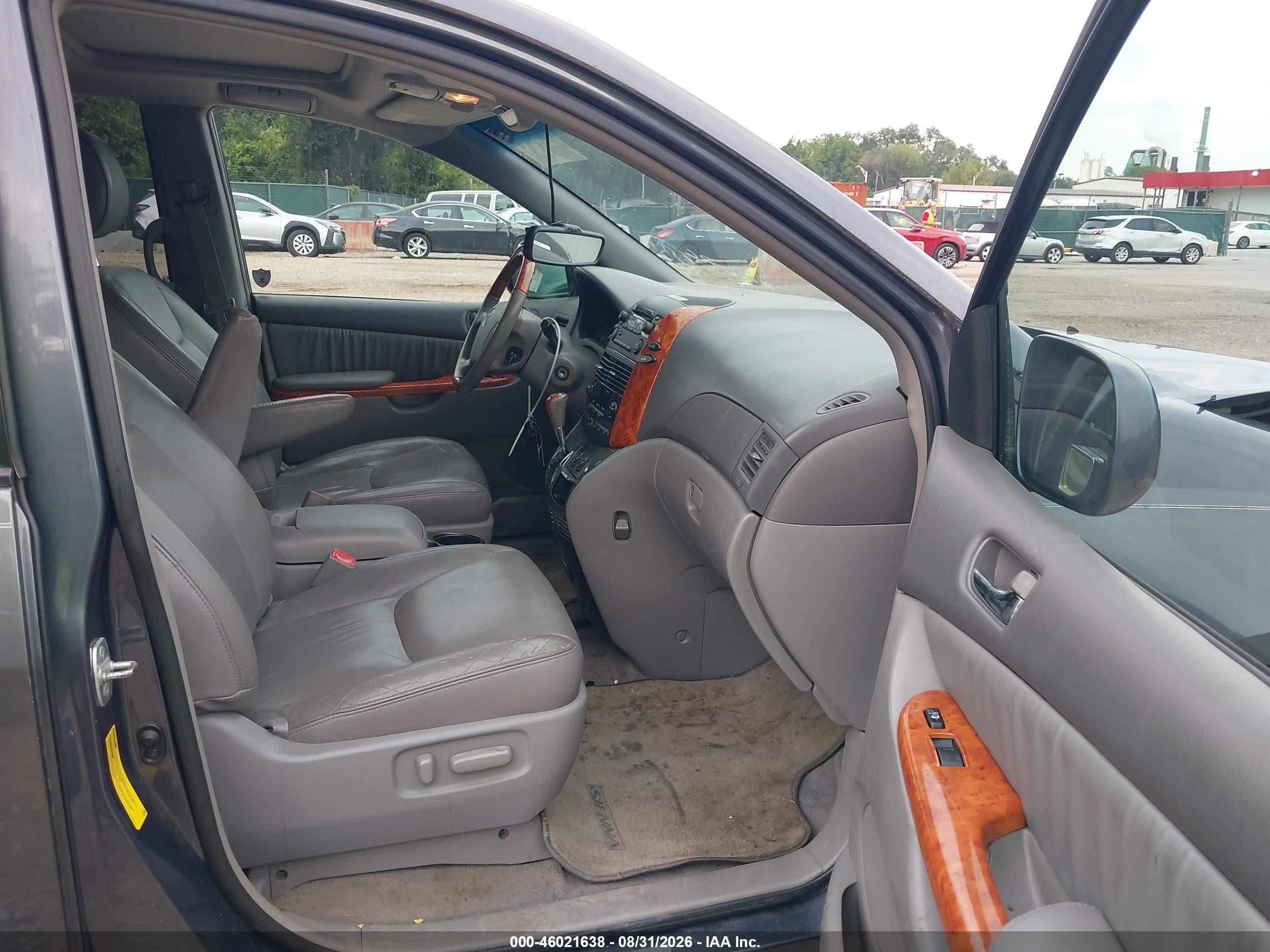 2009 Toyota Sienna Limited Gray vin: 5TDZK22C19S235795