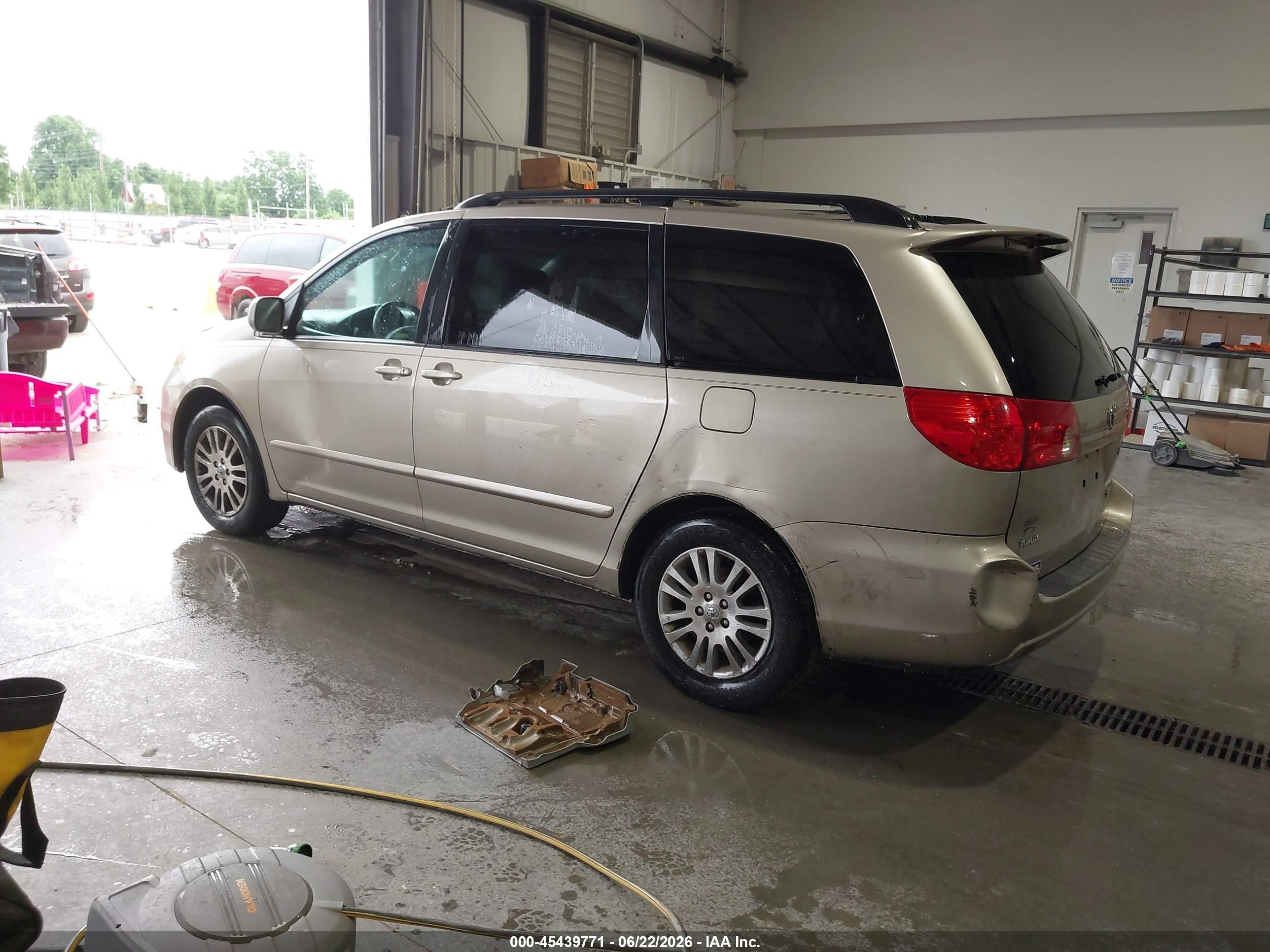 2009 Toyota Sienna Xle Champagne vin: 5TDZK22C19S278193