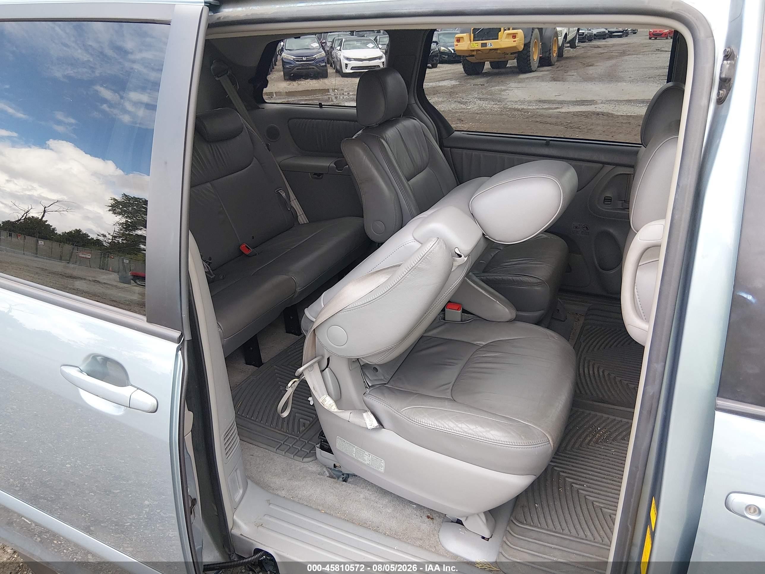 2007 Toyota Sienna Xle Синий vin: 5TDZK22C27S042715