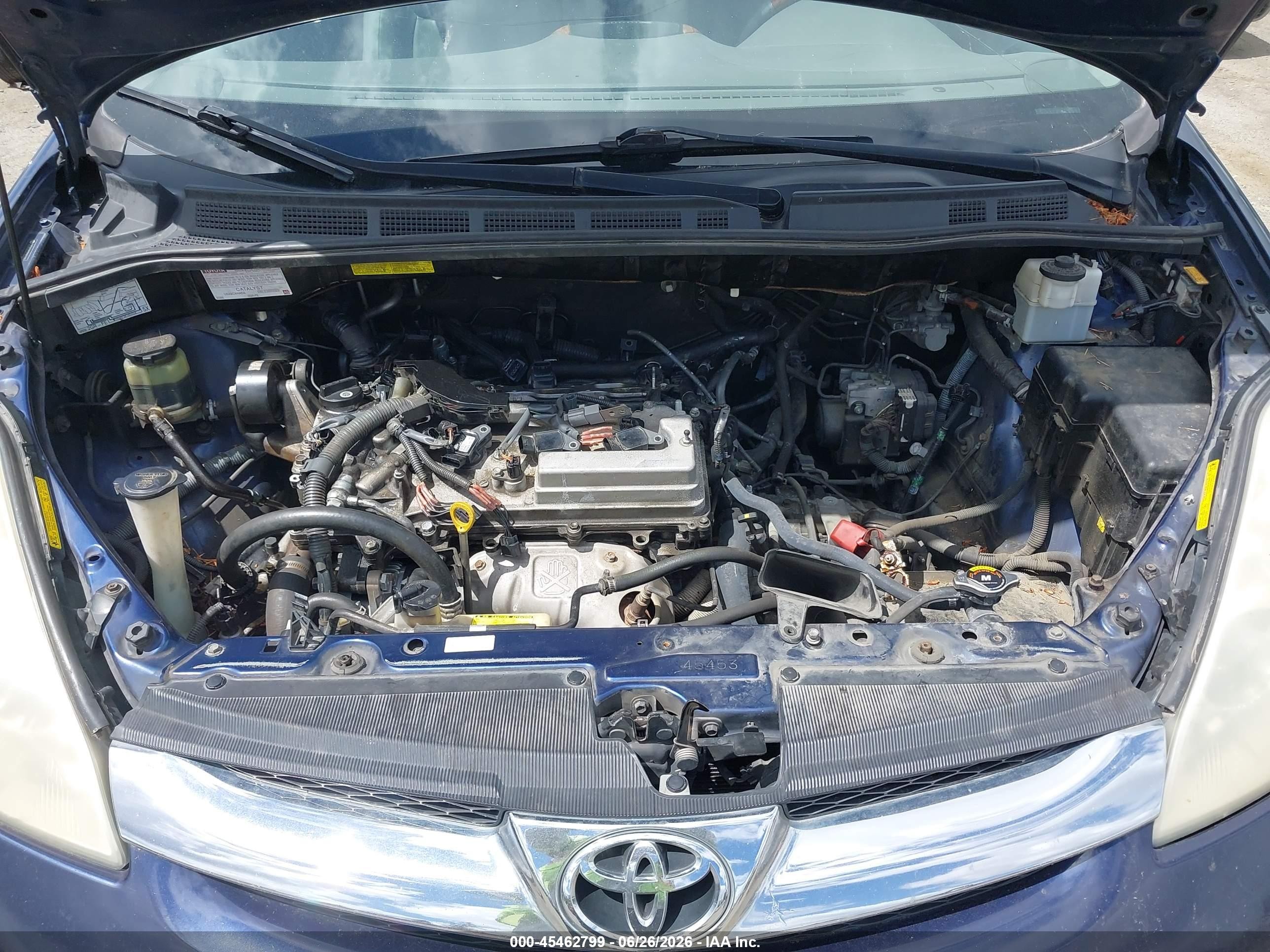 2007 Toyota Sienna Xle Limited Dark Blue vin: 5TDZK22C27S062284