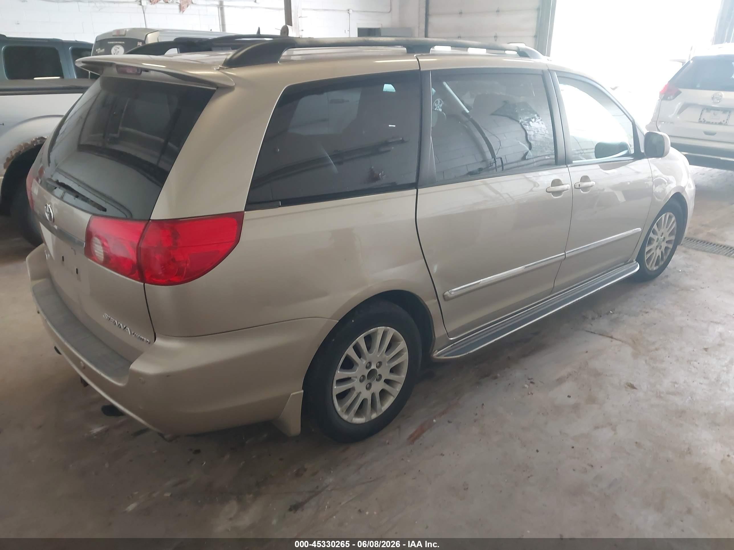 2007 Toyota Sienna Xle Limited Silver vin: 5TDZK22C27S064360
