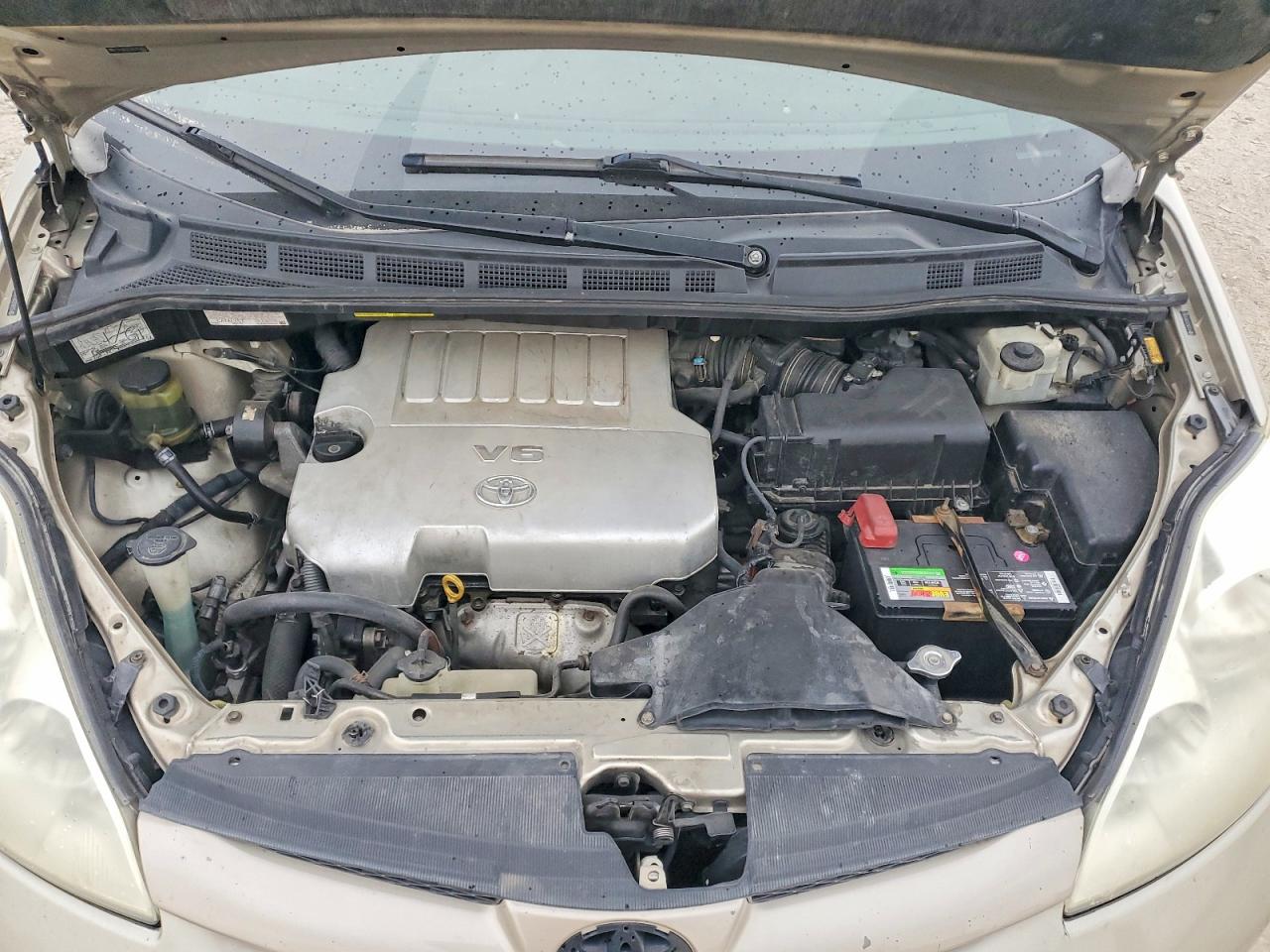 2008 Toyota Sienna Xle Желто-коричневый vin: 5TDZK22C28S178652